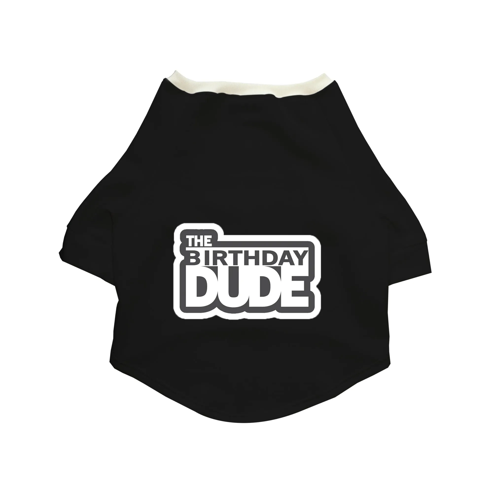 "The Birthday Dude" Printed Cat Hoodie Jacket