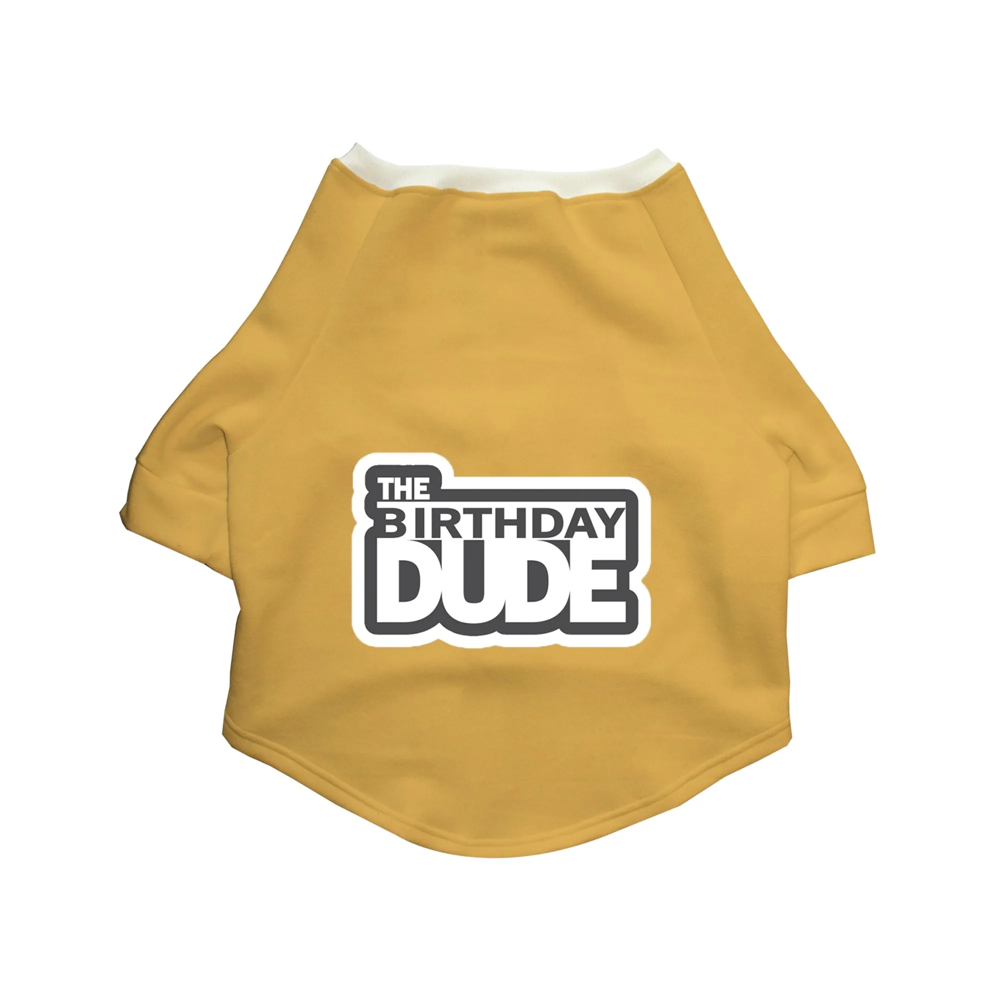 "The Birthday Dude" Printed Cat Hoodie Jacket