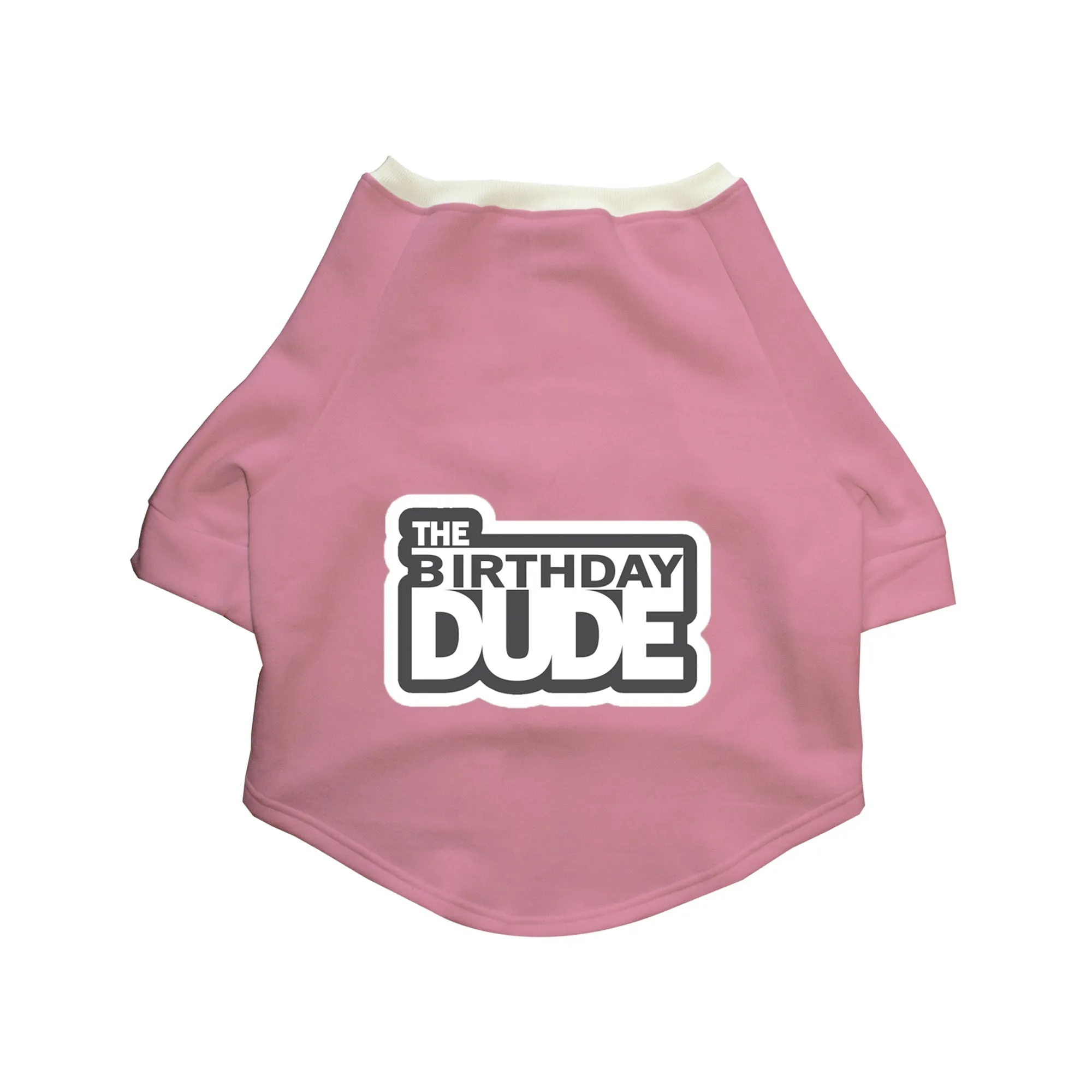 "The Birthday Dude" Printed Cat Hoodie Jacket