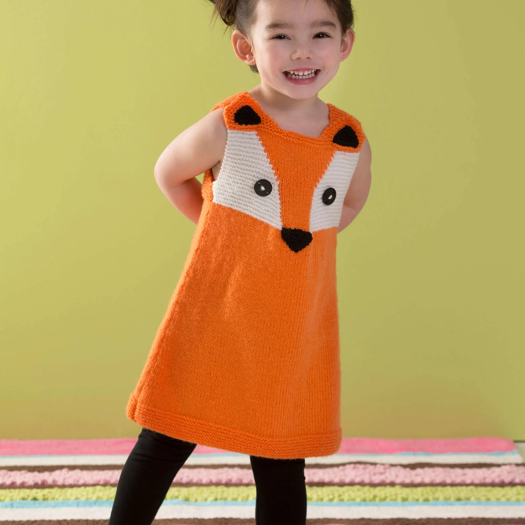 Red Heart Knit Child's Foxy Tunic