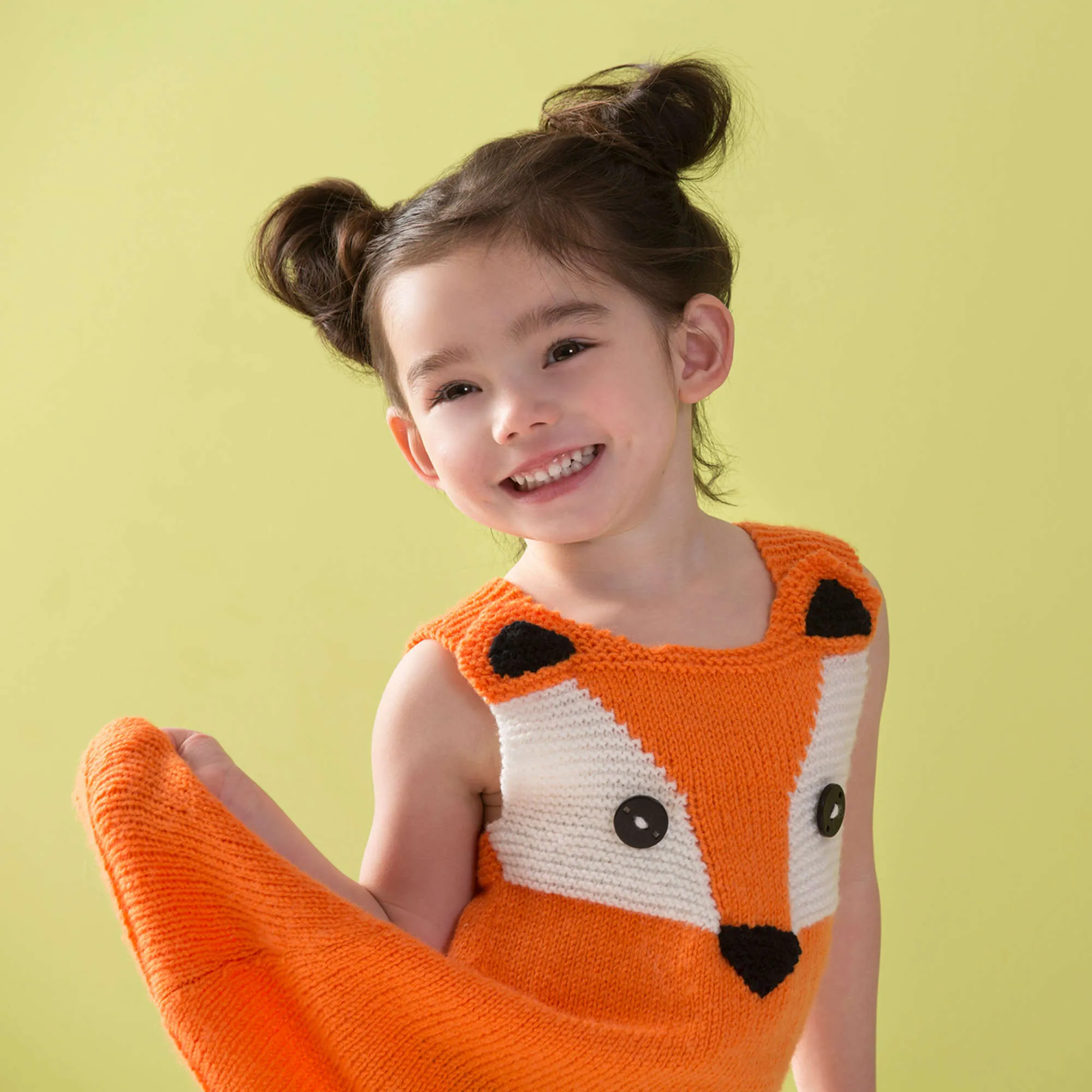 Red Heart Knit Child's Foxy Tunic