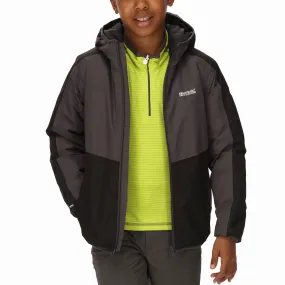 Regatta Kids Volcanics VI Waterproof Winter Jacket - Dark Grey