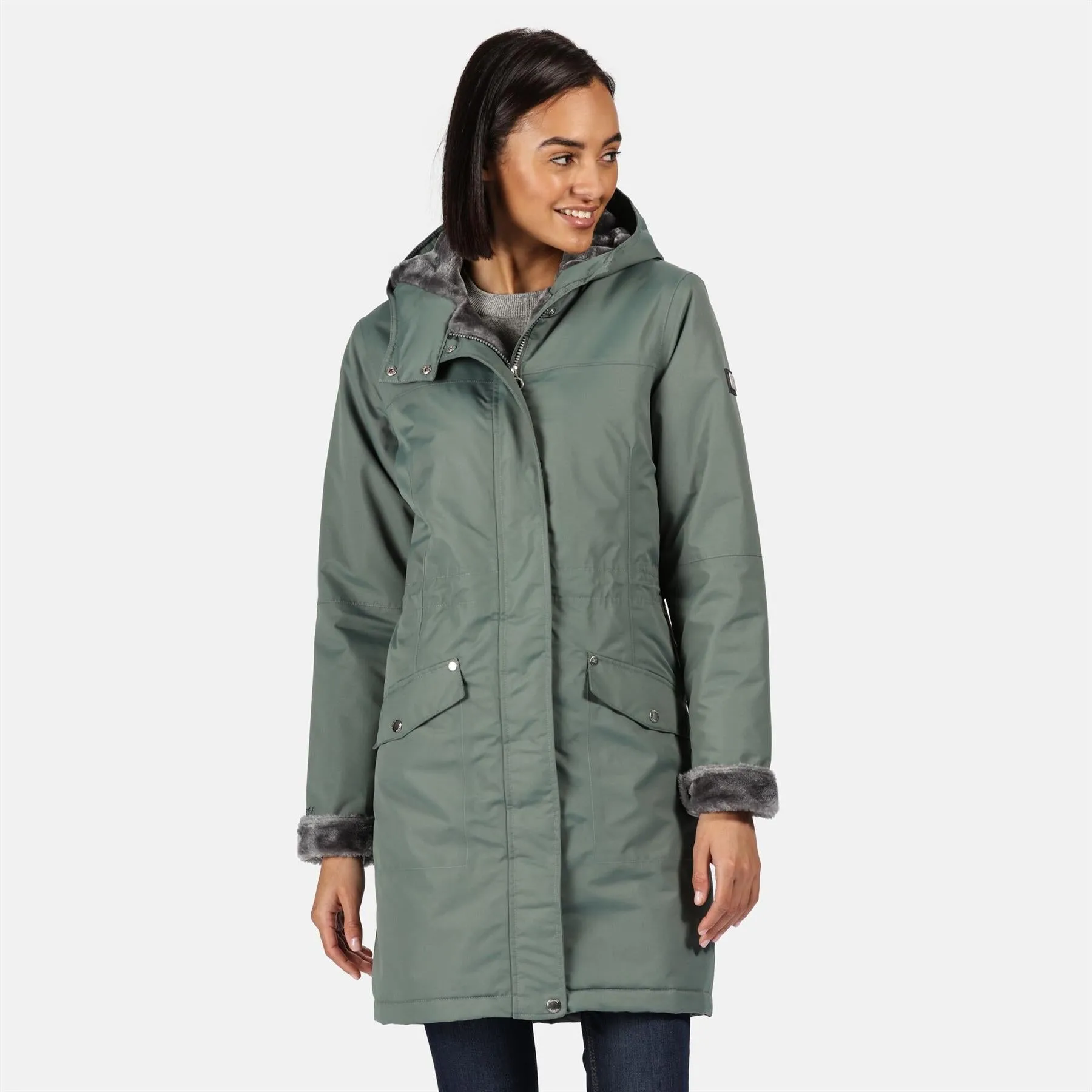 Regatta Womens Rimona Insulated Hooded Waterproof Parka Jacket