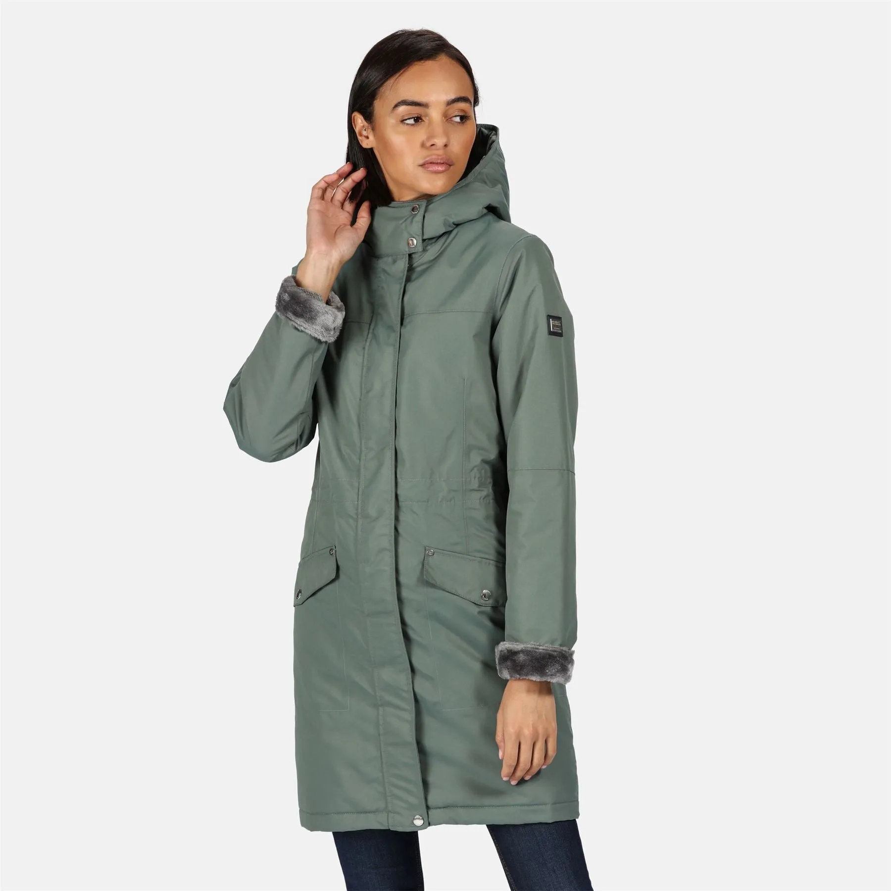 Regatta Womens Rimona Insulated Hooded Waterproof Parka Jacket