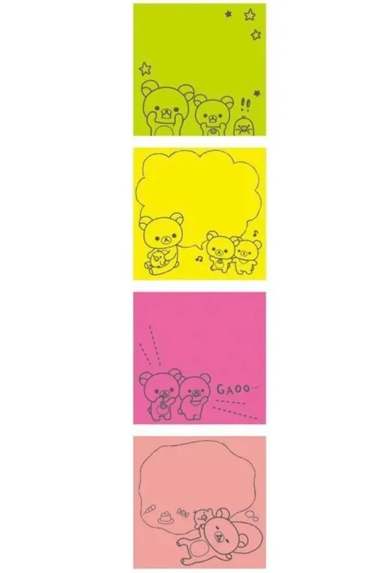 Rilakkuma Sticky Note (Rare Find)