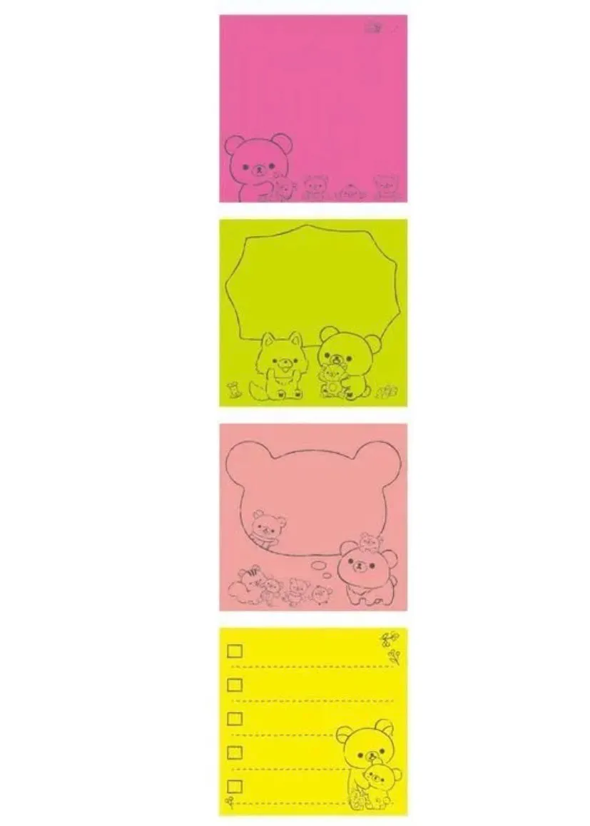 Rilakkuma Sticky Note (Rare Find)