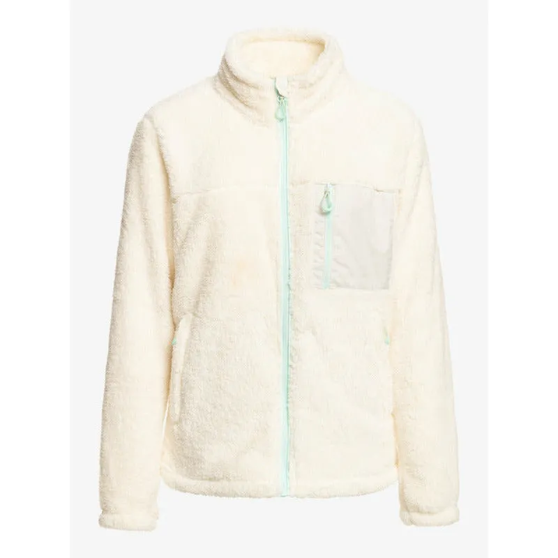 Roxy Womens Alabama Full Zip Fleece Top