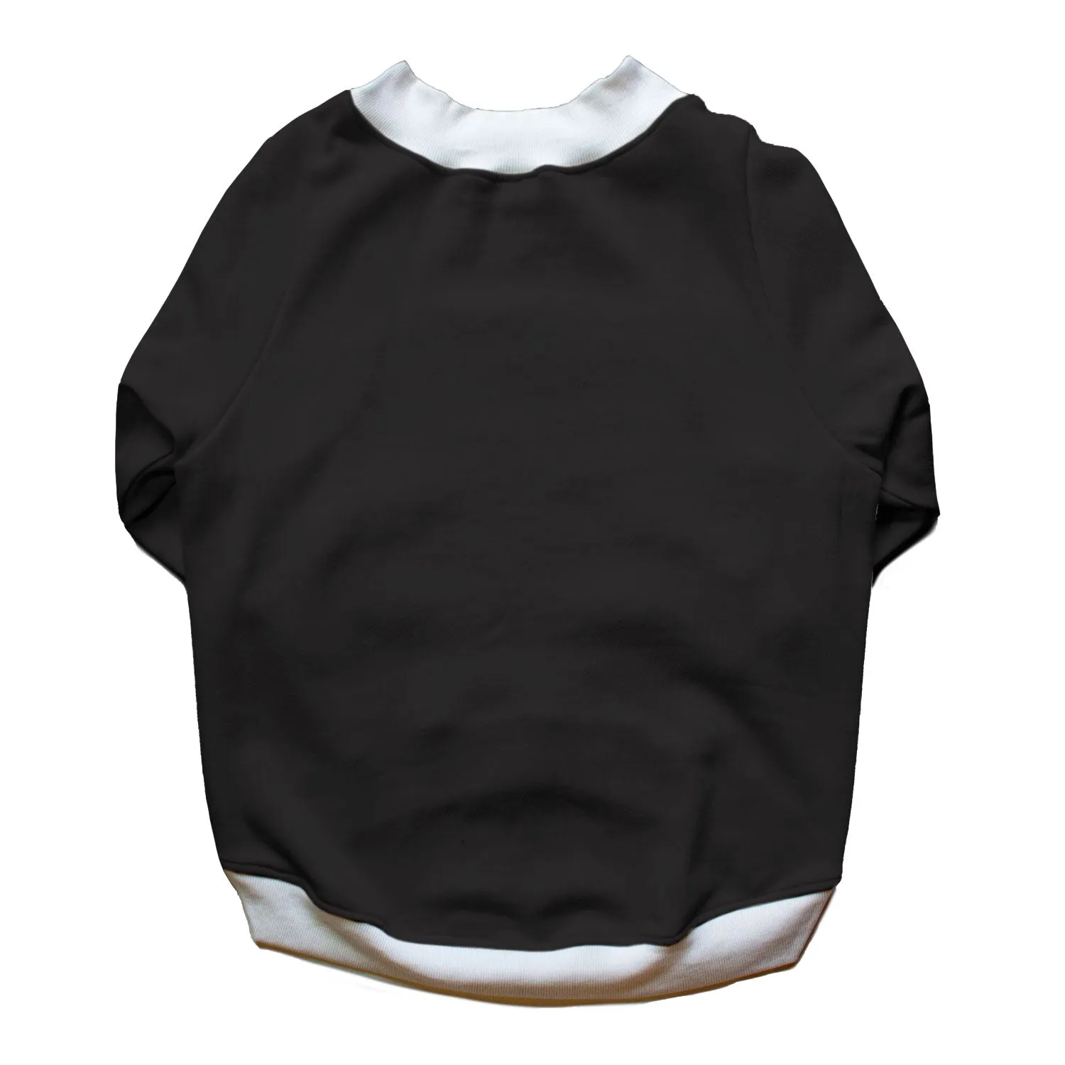 Ruse 'Basics' Crafty Crew Neck Full Sleeve Plain Sweatshirt For Dogs