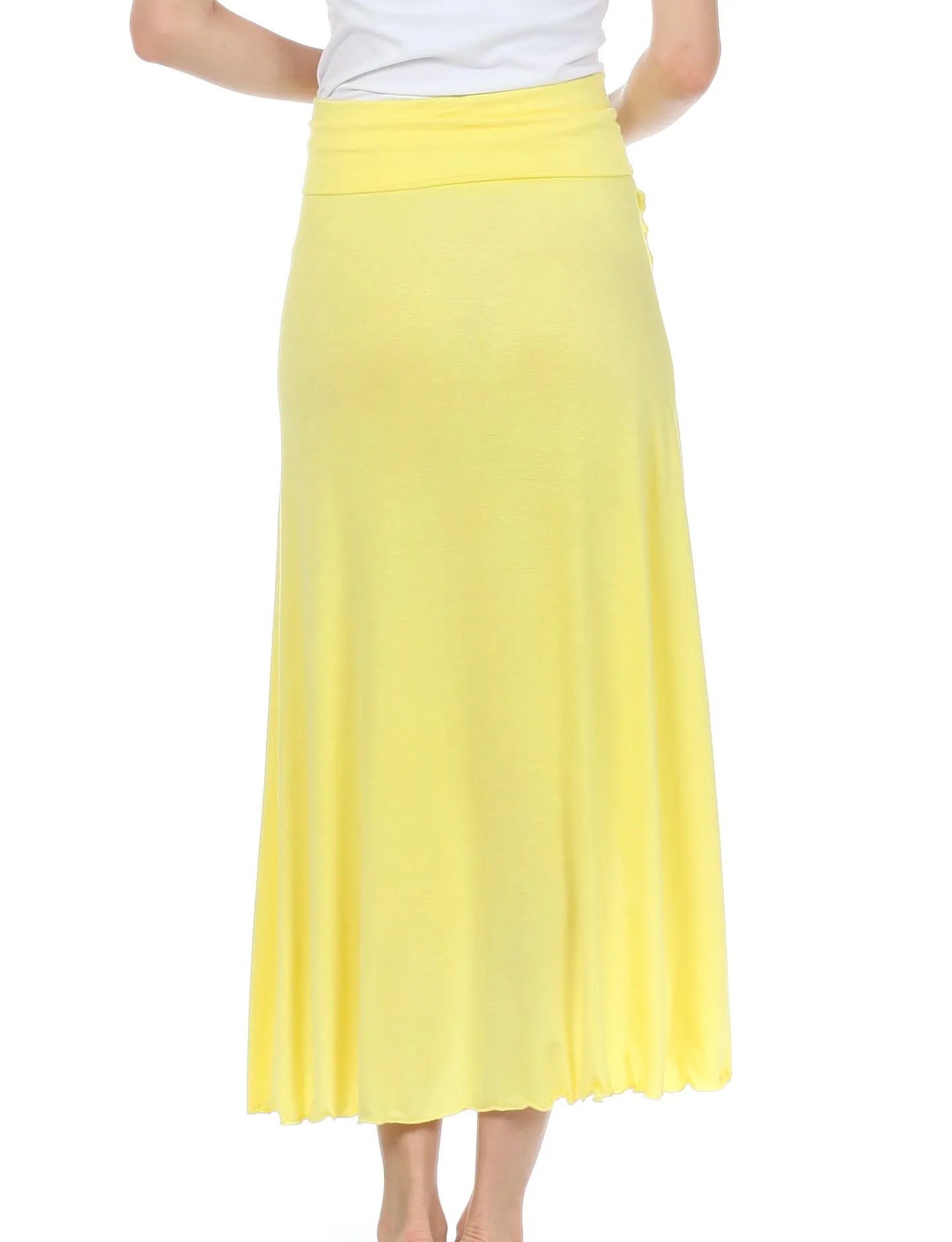 Sakkas Soft Jersey Feel Solid Color Strapless High Low Dress / Skirt