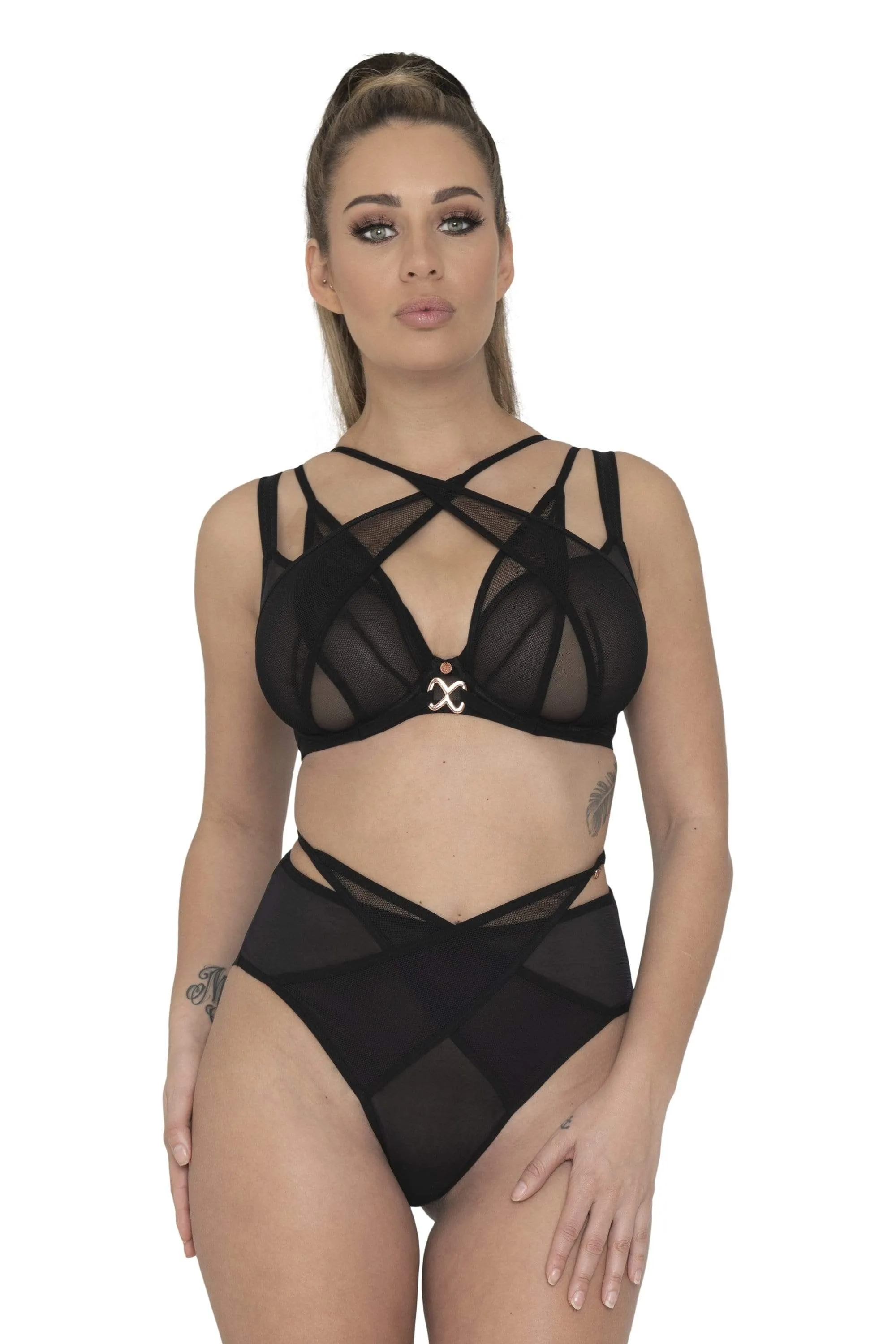 Scantilly Black Magic High Waist Brazilian