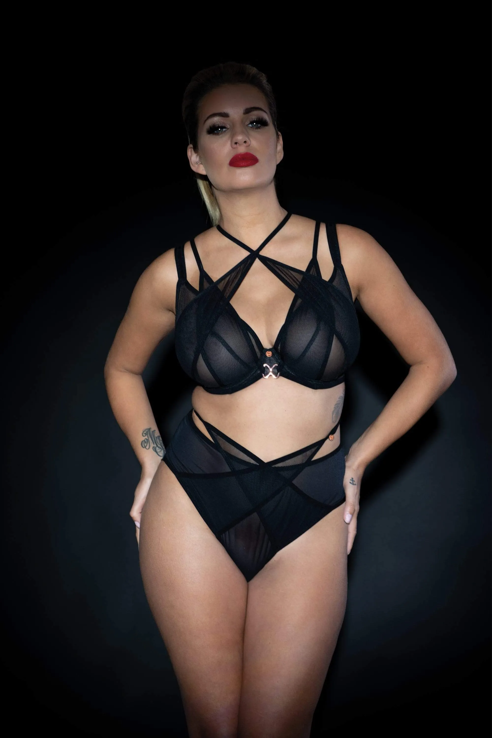 Scantilly Black Magic High Waist Brazilian