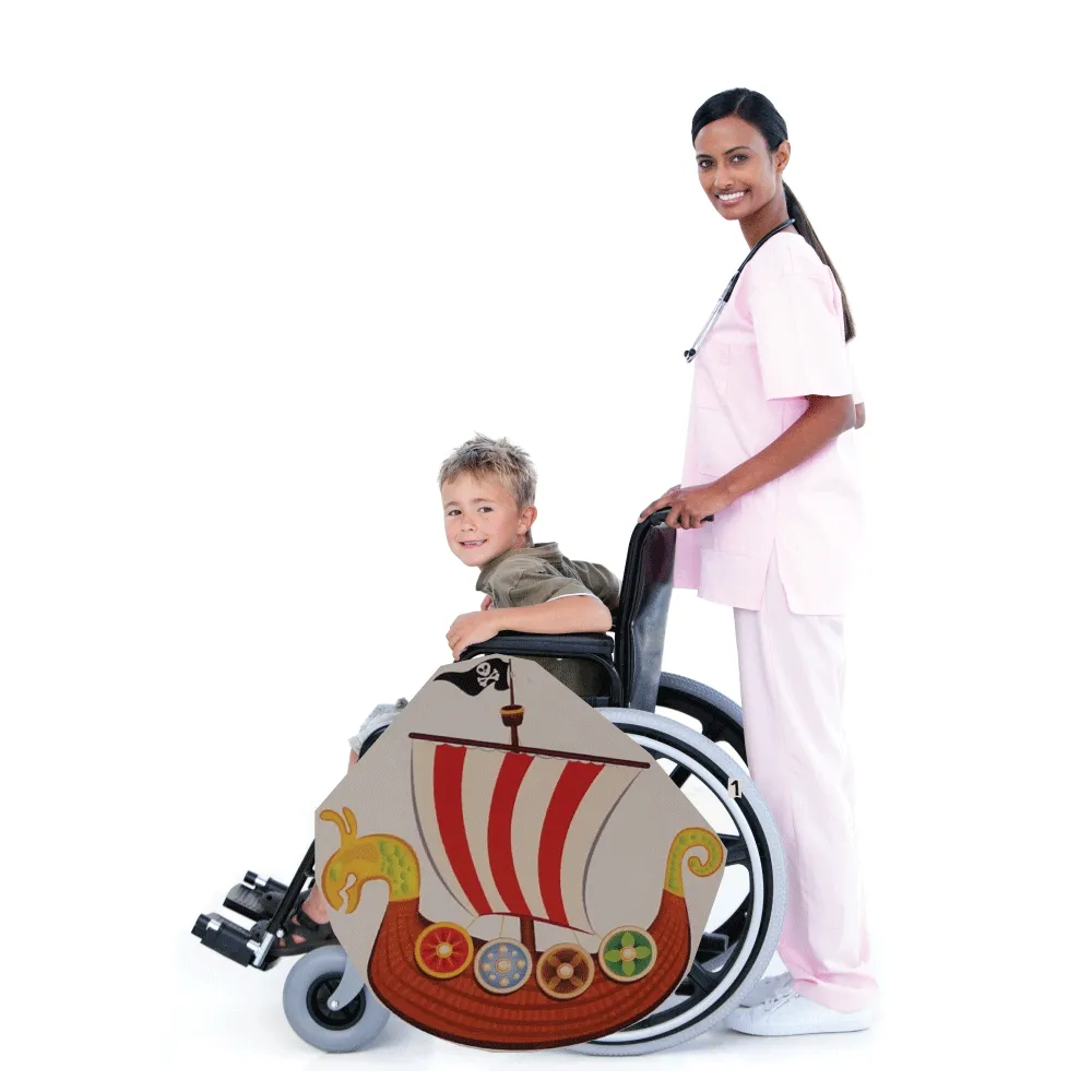 Sea Lion Pirate Ship Wheelchair Costume Child's