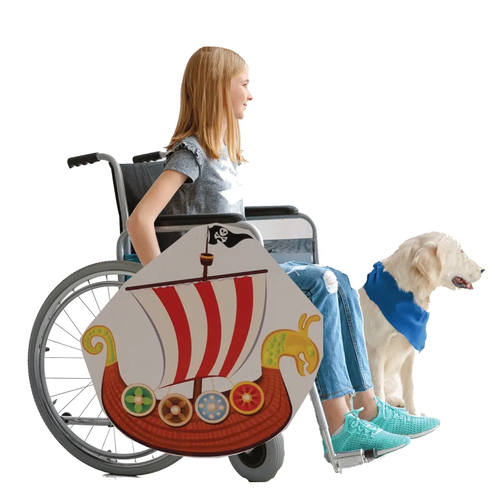 Sea Lion Pirate Ship Wheelchair Costume Child's