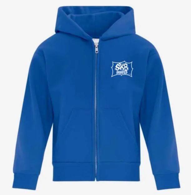 Sk8 Skates KIDS OG Logo Zip Up Hoodie