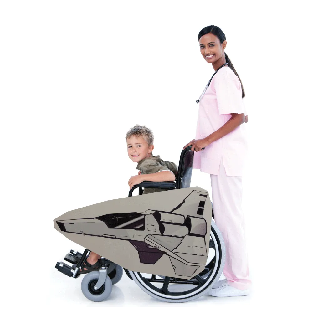 Space Fighter Wheelchair Costume Child's