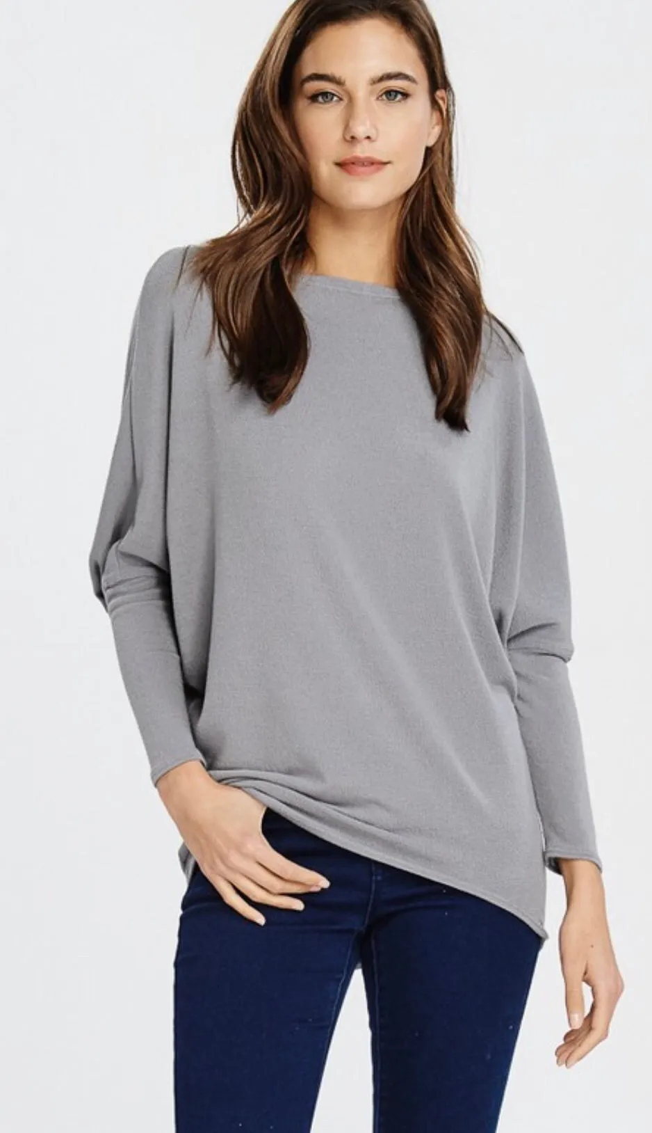 Still Got It Tunic Top - Grey