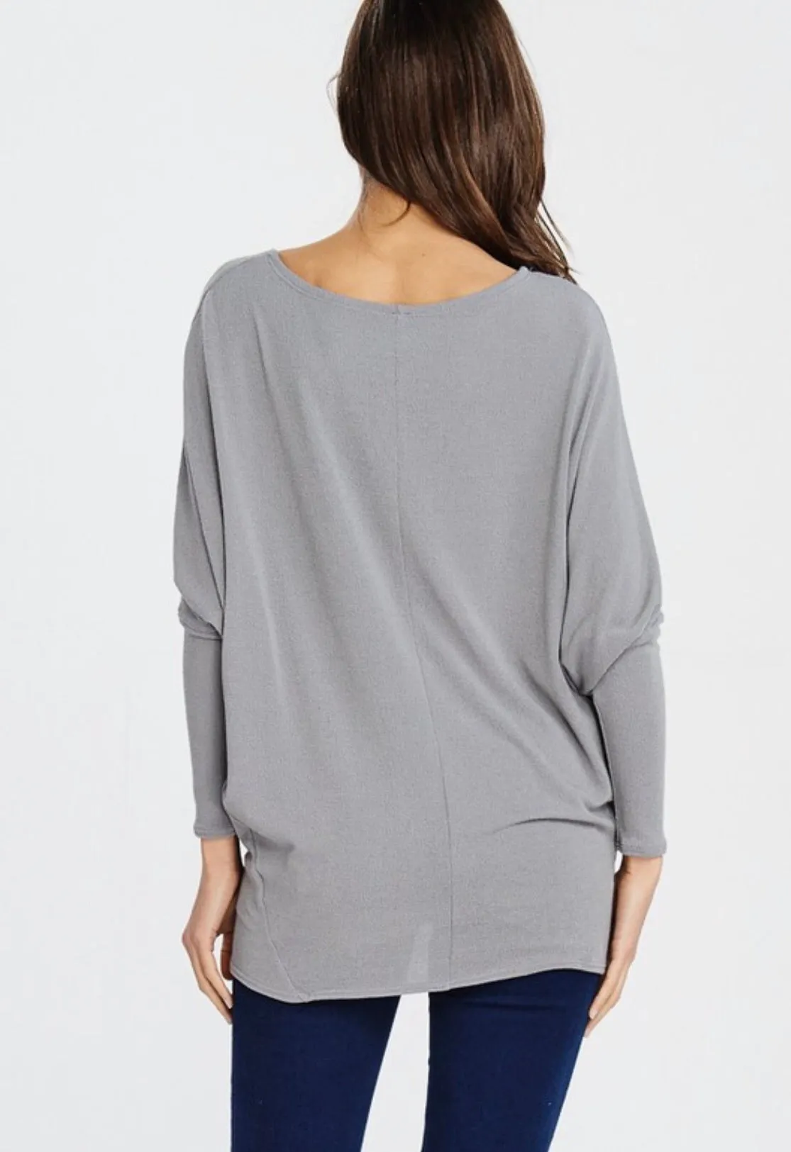 Still Got It Tunic Top - Grey