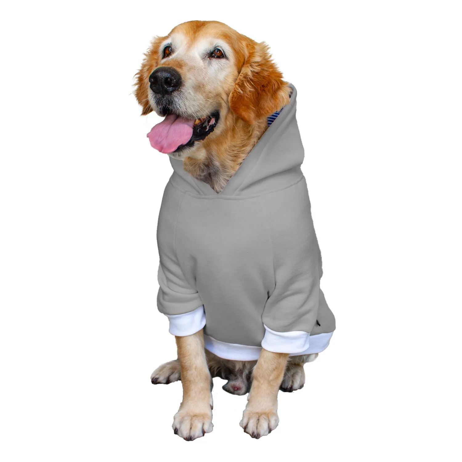 Striped Kangaroo Pocket Jumper Hoodie for Dogs