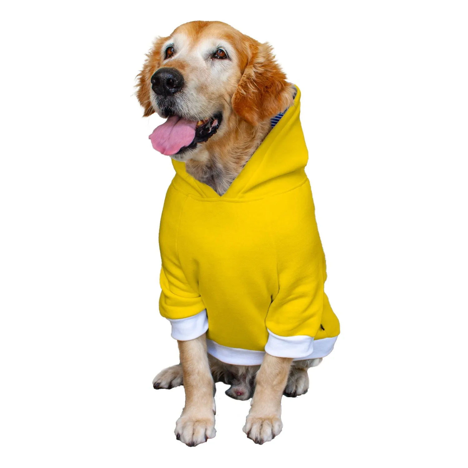 Striped Kangaroo Pocket Jumper Hoodie for Dogs