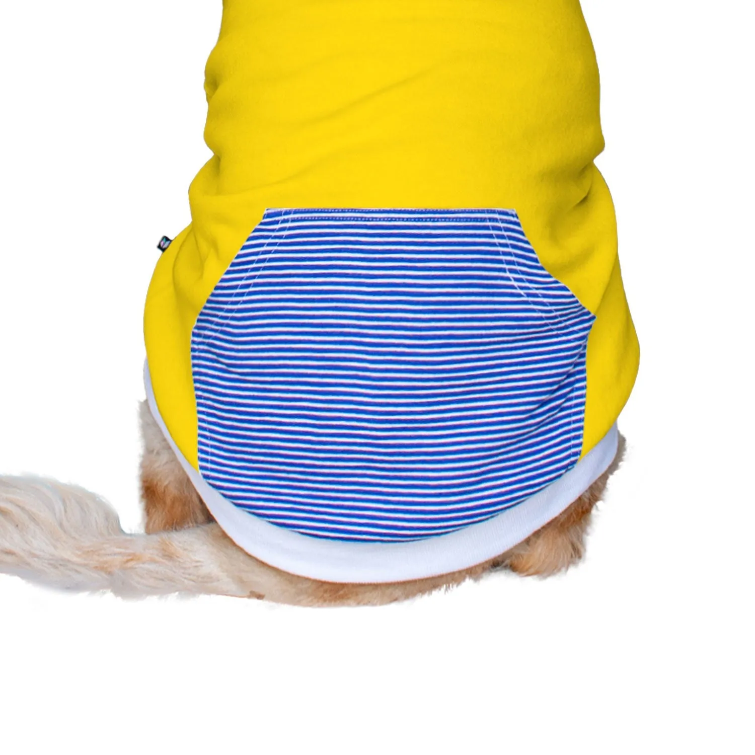 Striped Kangaroo Pocket Jumper Hoodie for Dogs