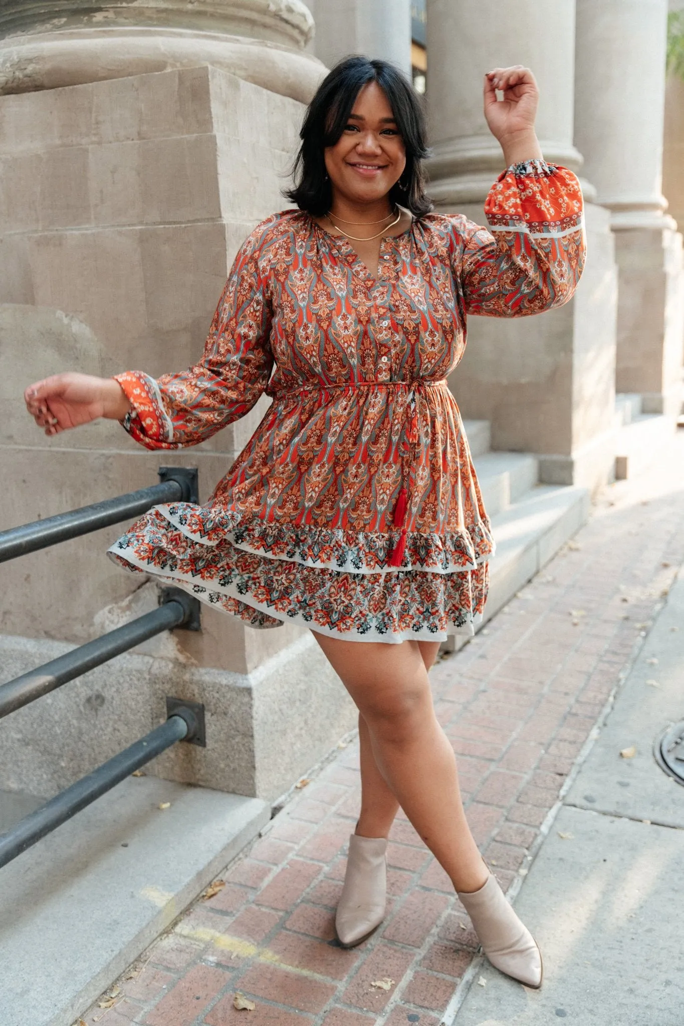 Sunset Meadow Dress