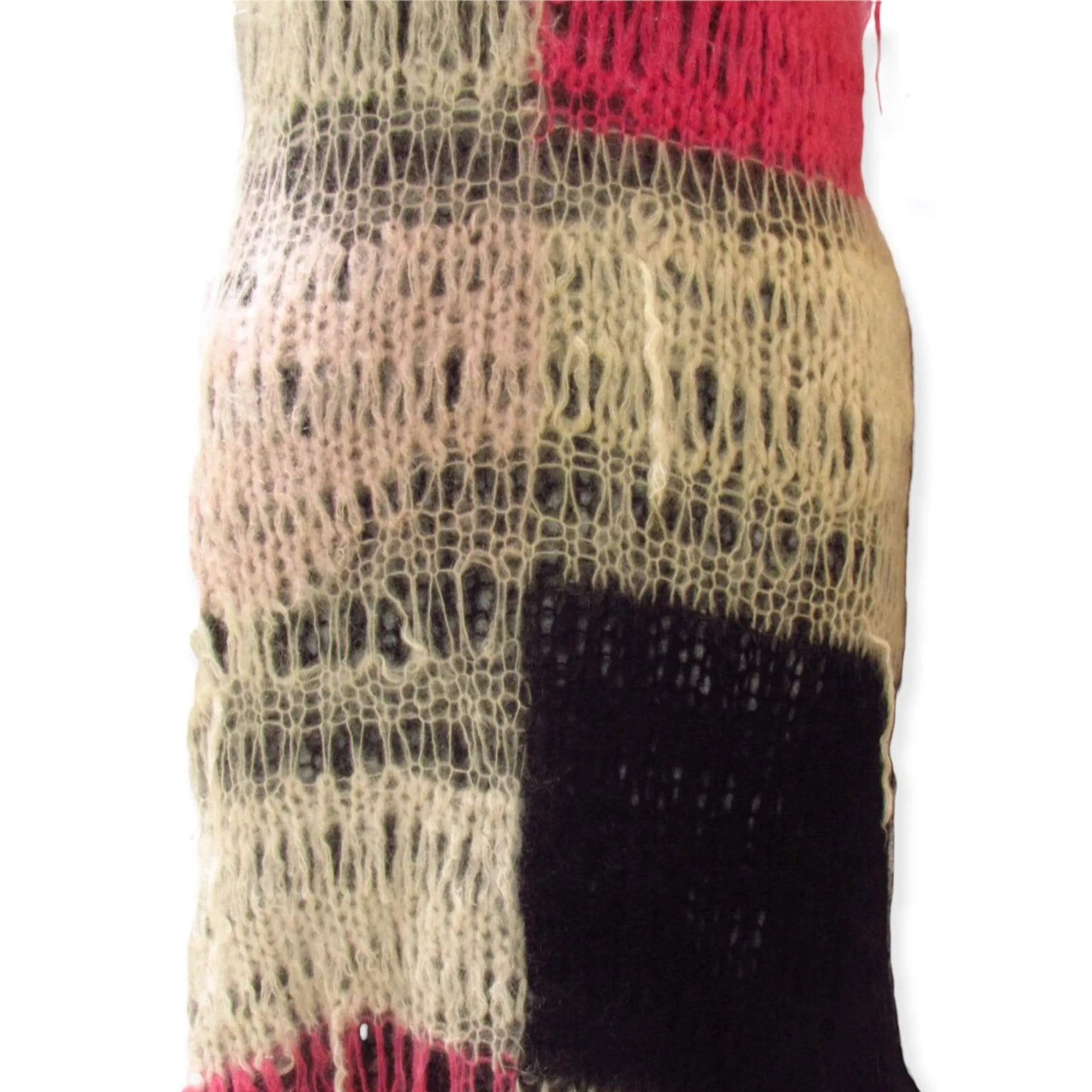 Tao Comme Des Garçons Hand Knit Mohair Dress