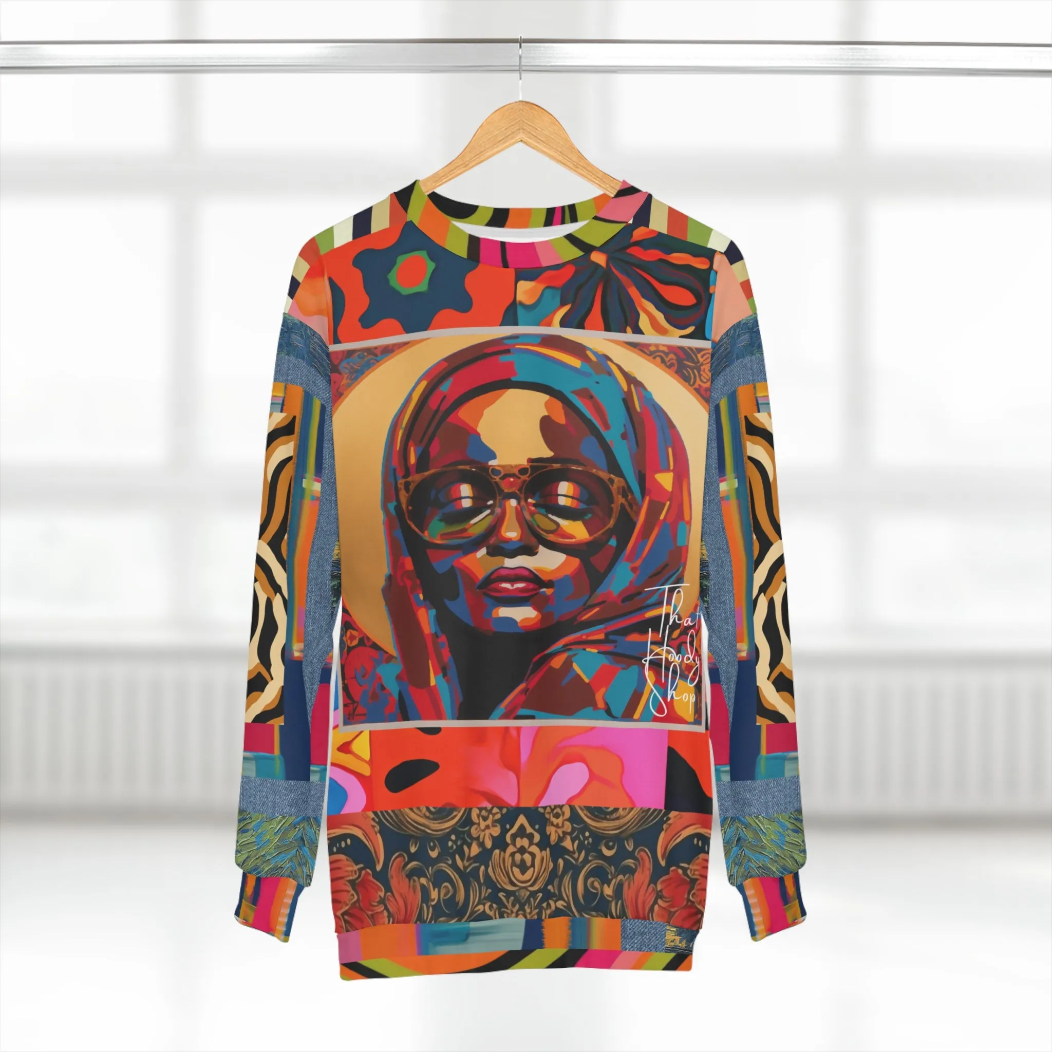 The Black Madonna Poptastic Unisex Sweatshirt