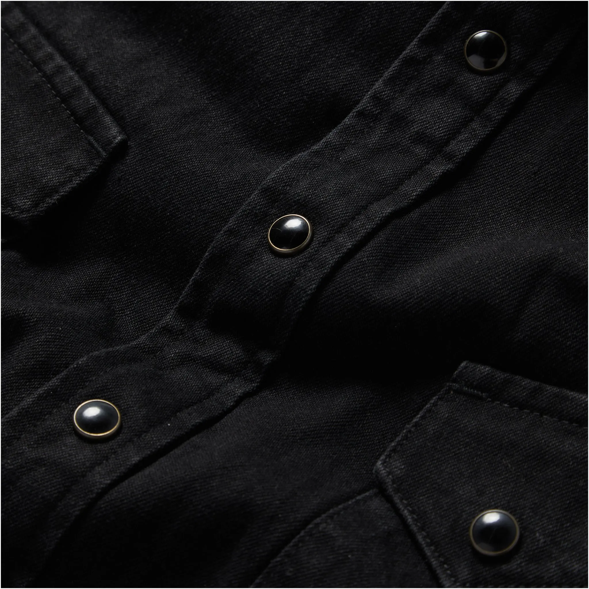 The Western Shirt Jacket in Washed Coal