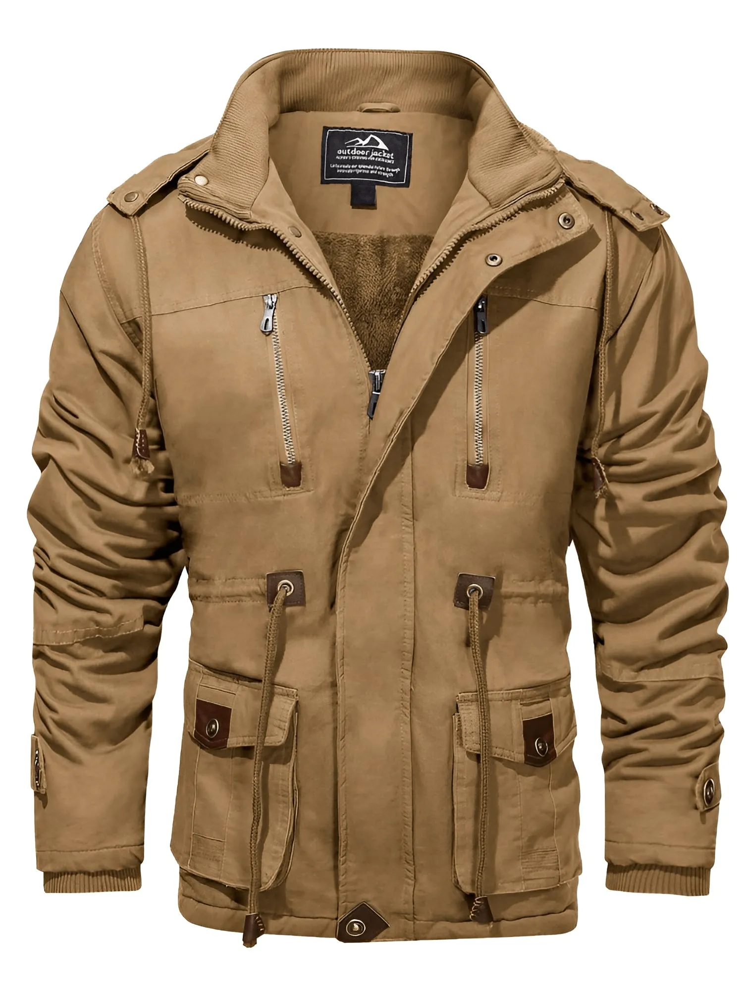 Thick Men's Fleece Lined Coats