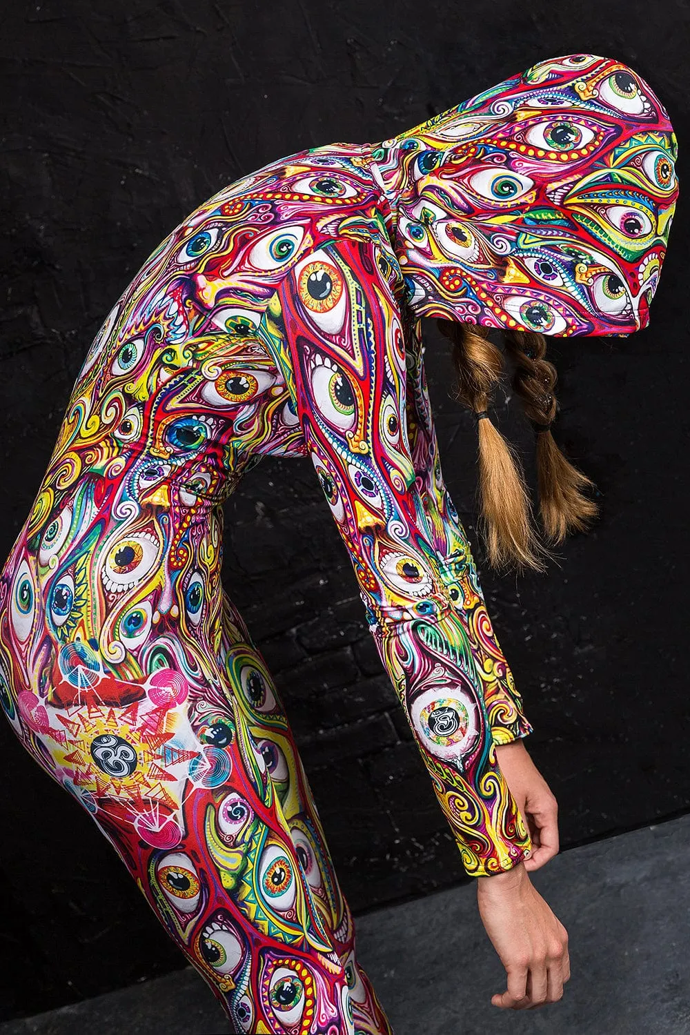 Trippy Eyez Fit Onesie