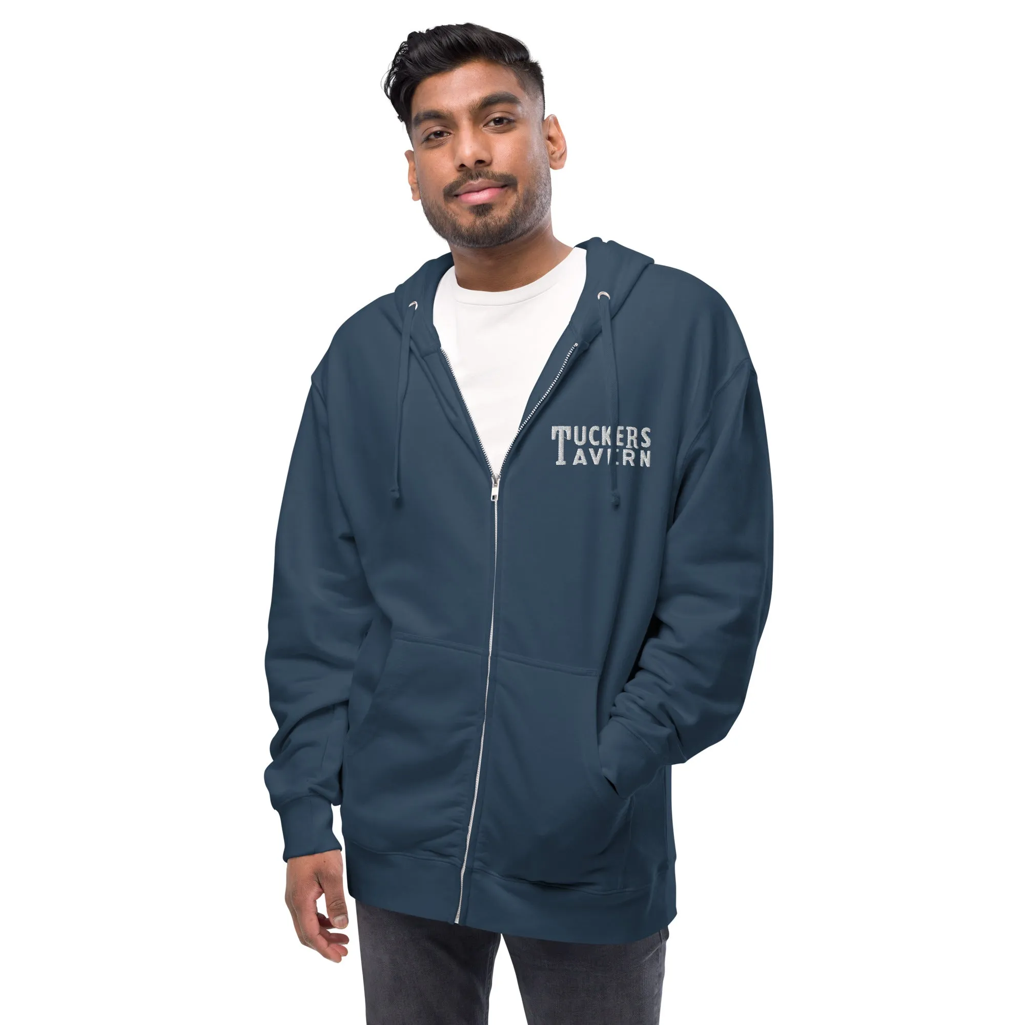 Tuckers Tavern Unisex Fleece Zip-Up Hoodie