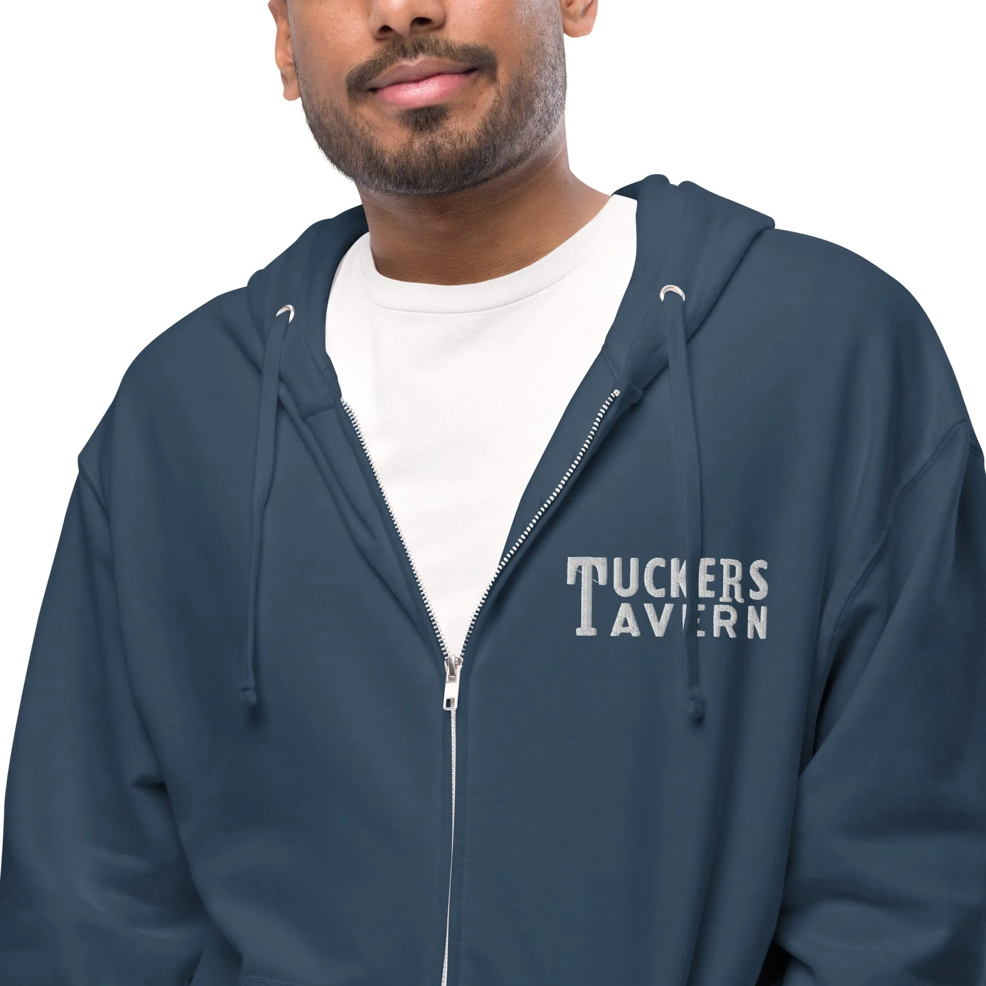 Tuckers Tavern Unisex Fleece Zip-Up Hoodie