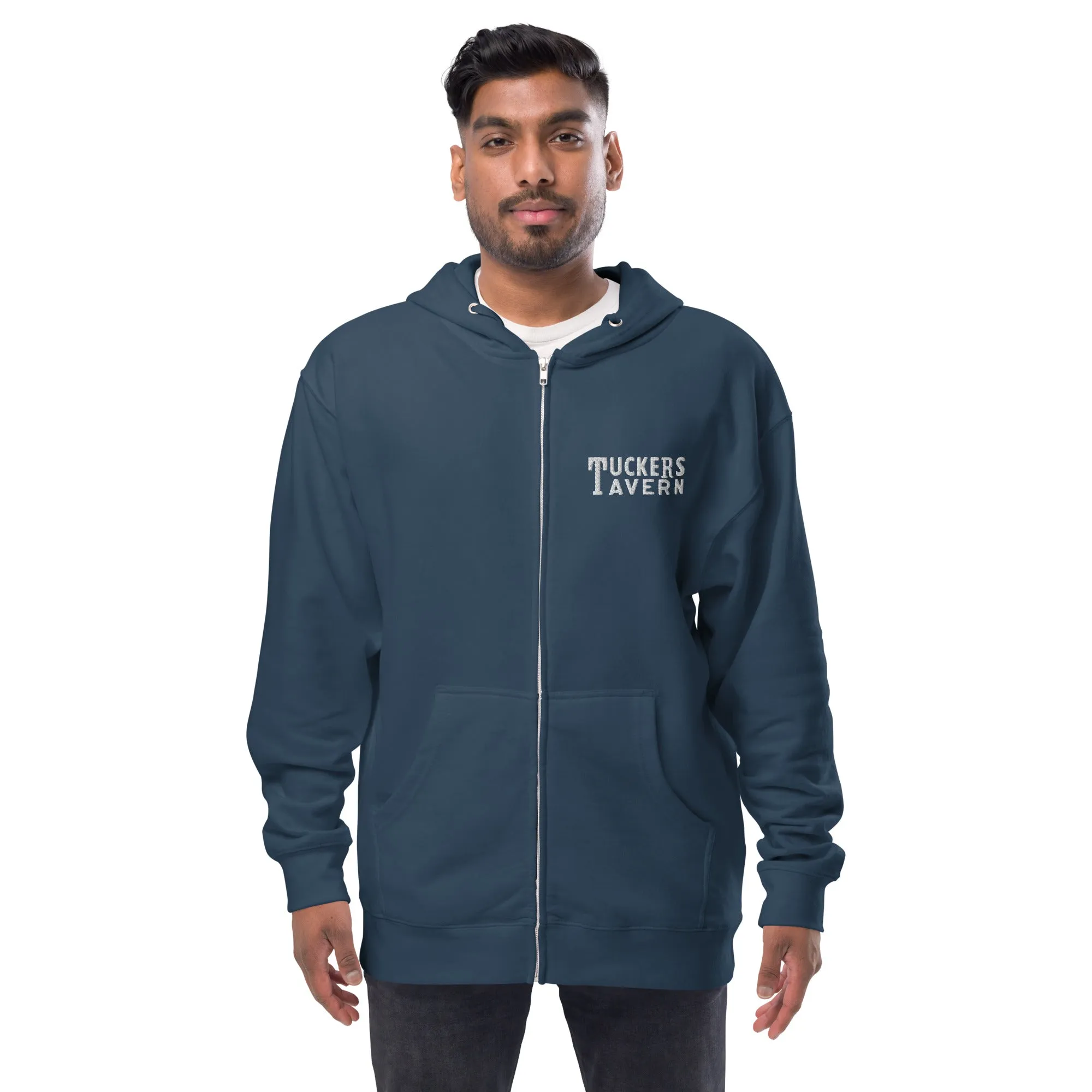 Tuckers Tavern Unisex Fleece Zip-Up Hoodie