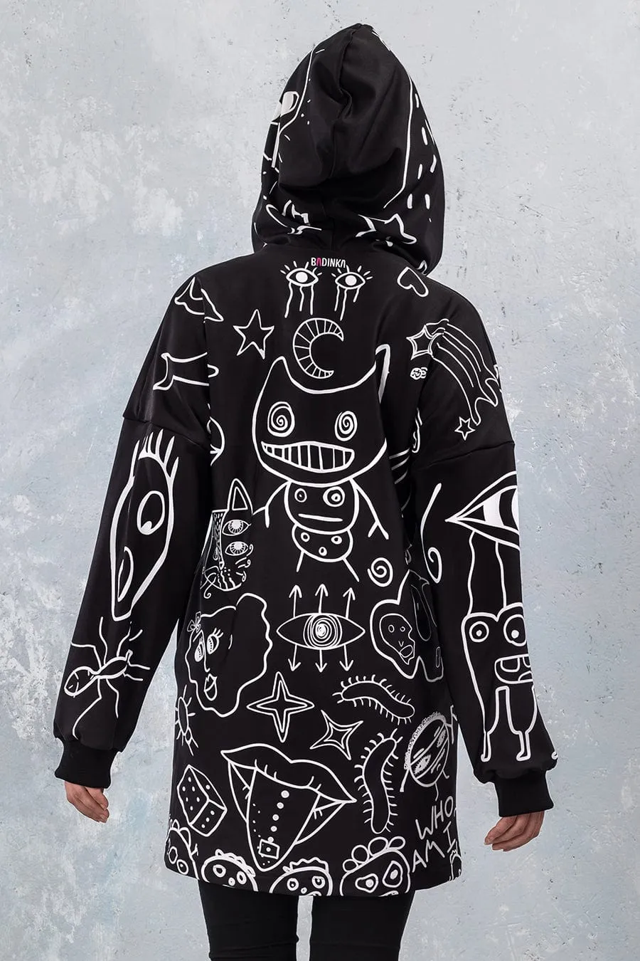 Ugley Dark Zippy Hoodie