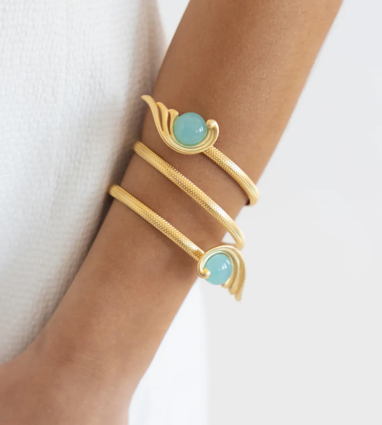 Villa Artemis Aqua Wrap Bracelet