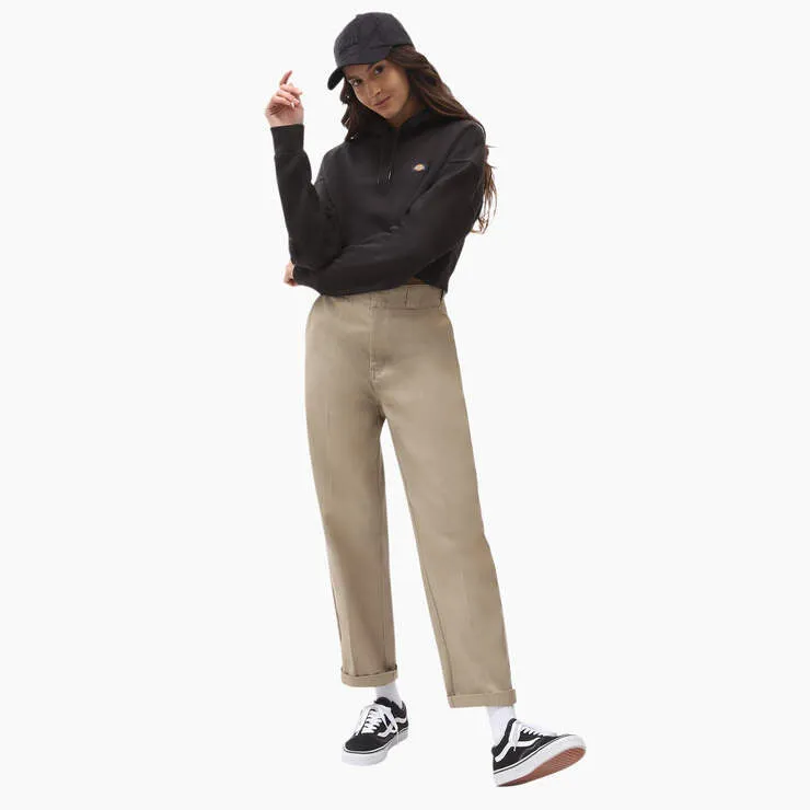 W Oakport Cropped Hoodie