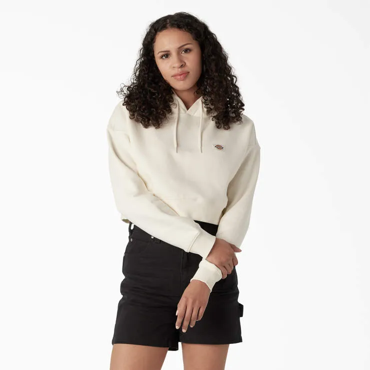 W Oakport Cropped Hoodie