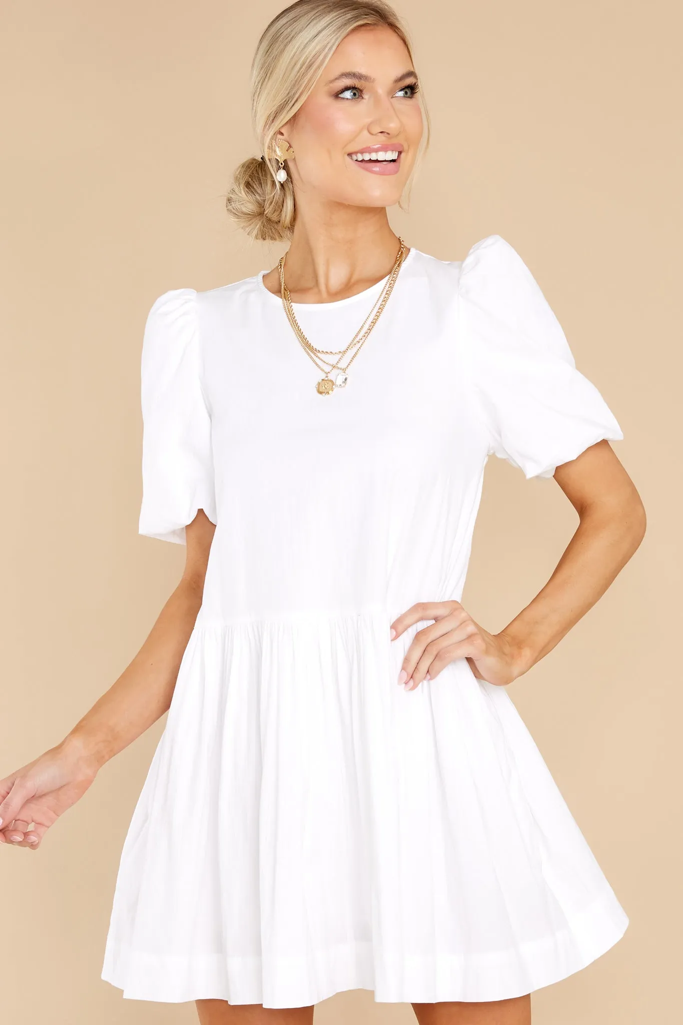 We Belong Together White Dress