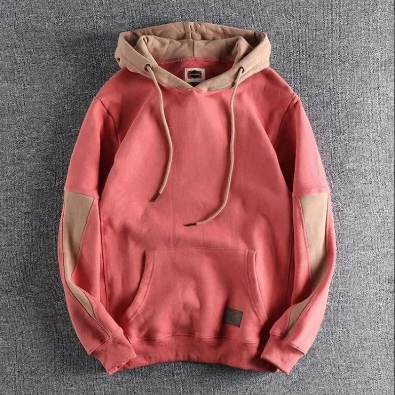 Wiaofellas  -  Winter Men's Hooded Sweatshirt Loose Warm Streetwear Designer Harajuku Fashion Male Hoodie Luxury Clothing Deals Funny Simple