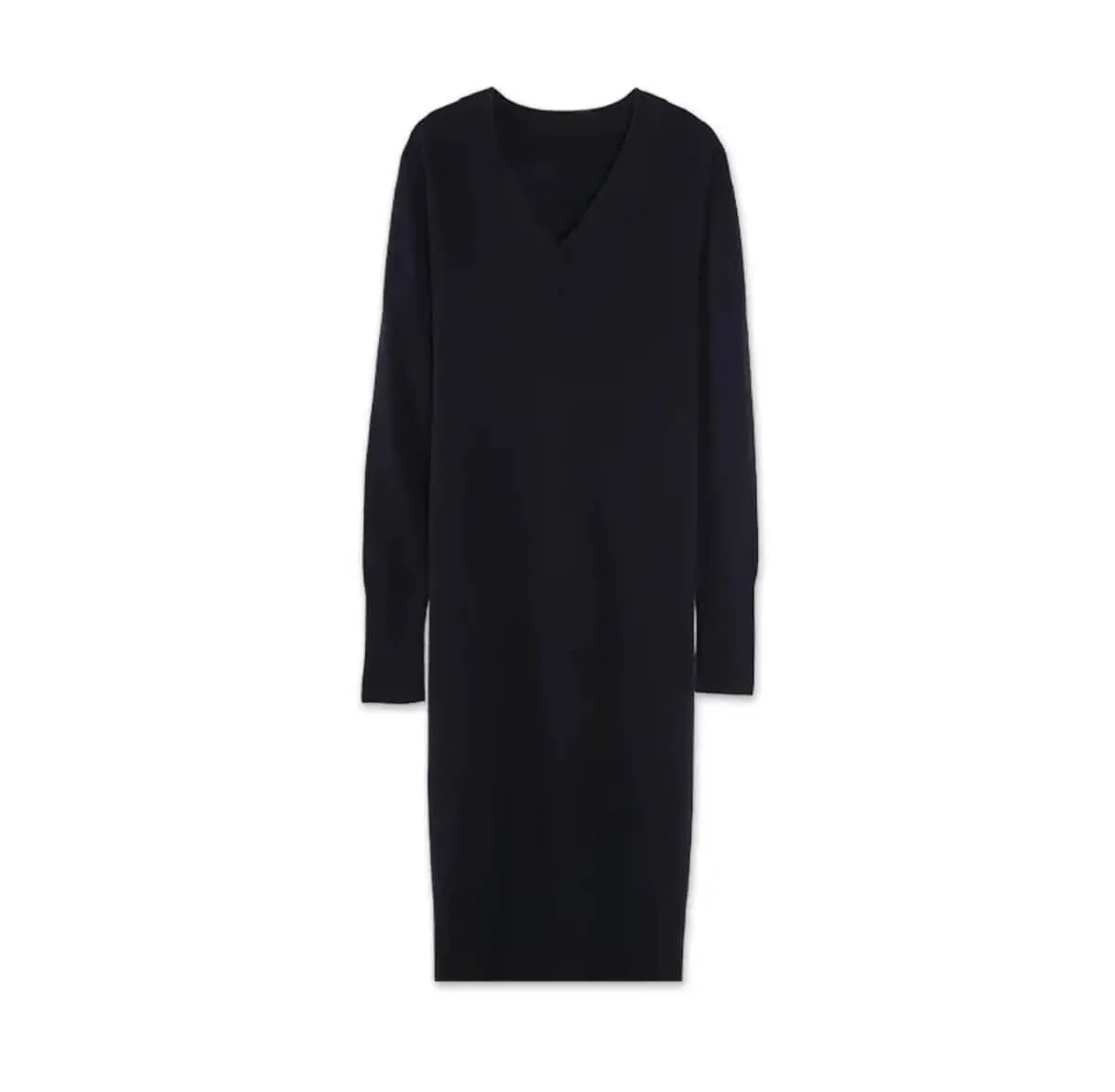 women's baby Cashmere V neck dress Sweater