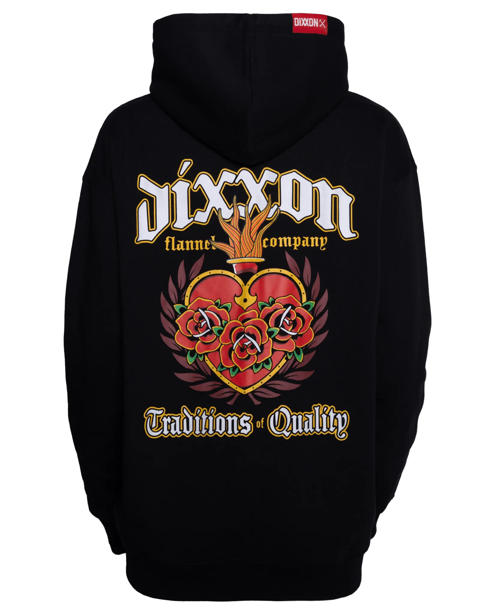 Women's Sacred Traditions of Quality Zip Up Hoodie - Black