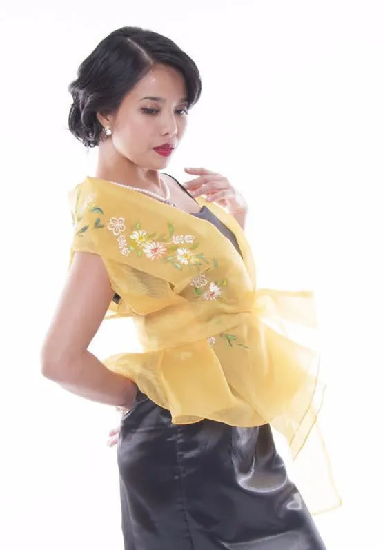 WW03 - Filipiniana Wrap-Around Gold