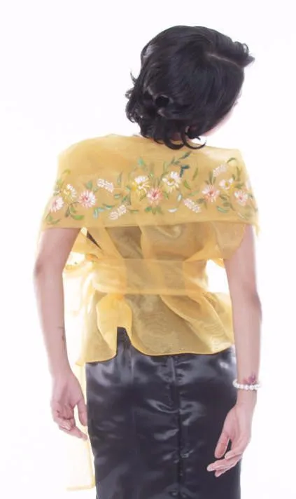 WW03 - Filipiniana Wrap-Around Gold