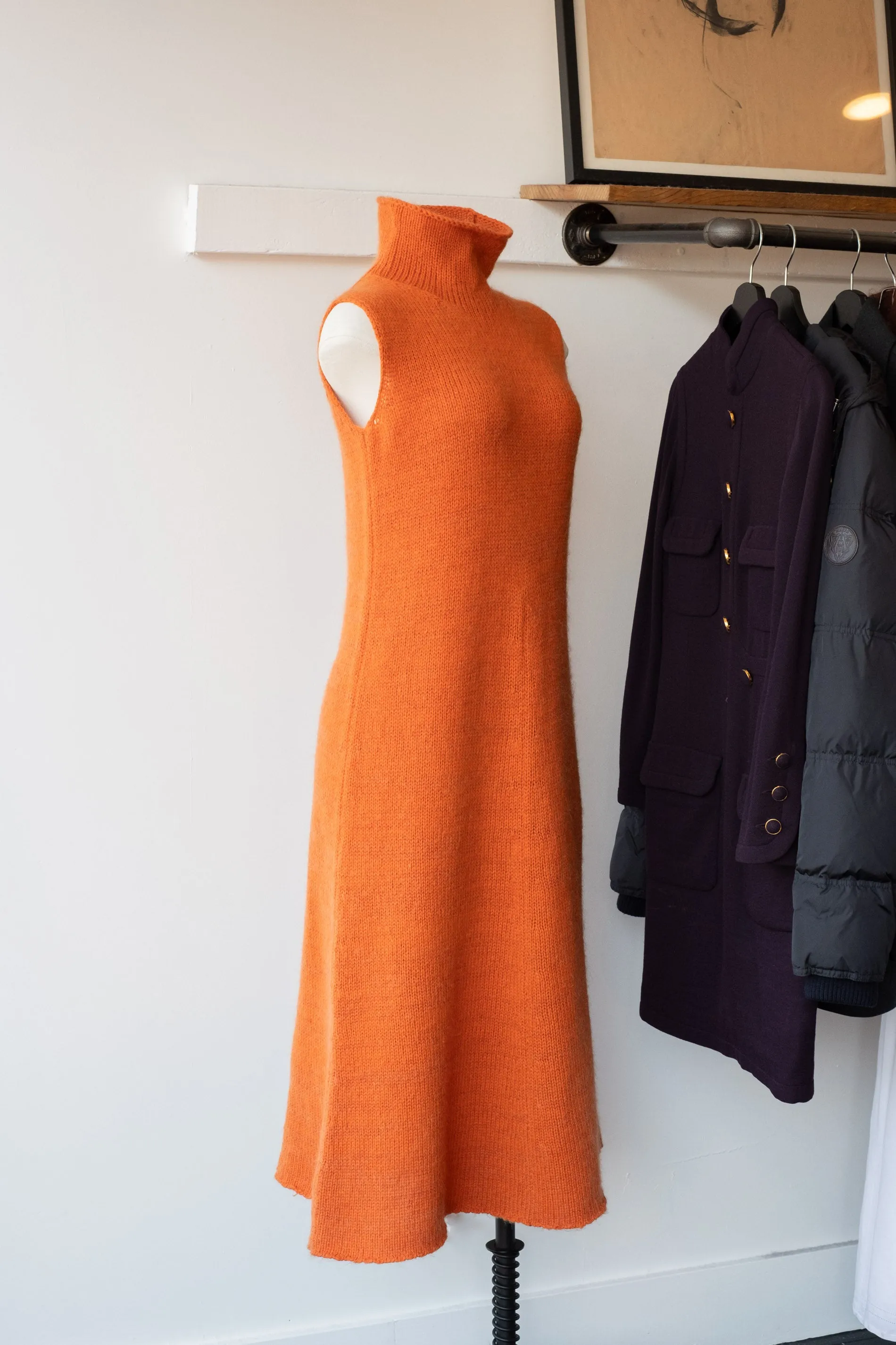 Yohji Yamamoto Maxi Sweater Dress