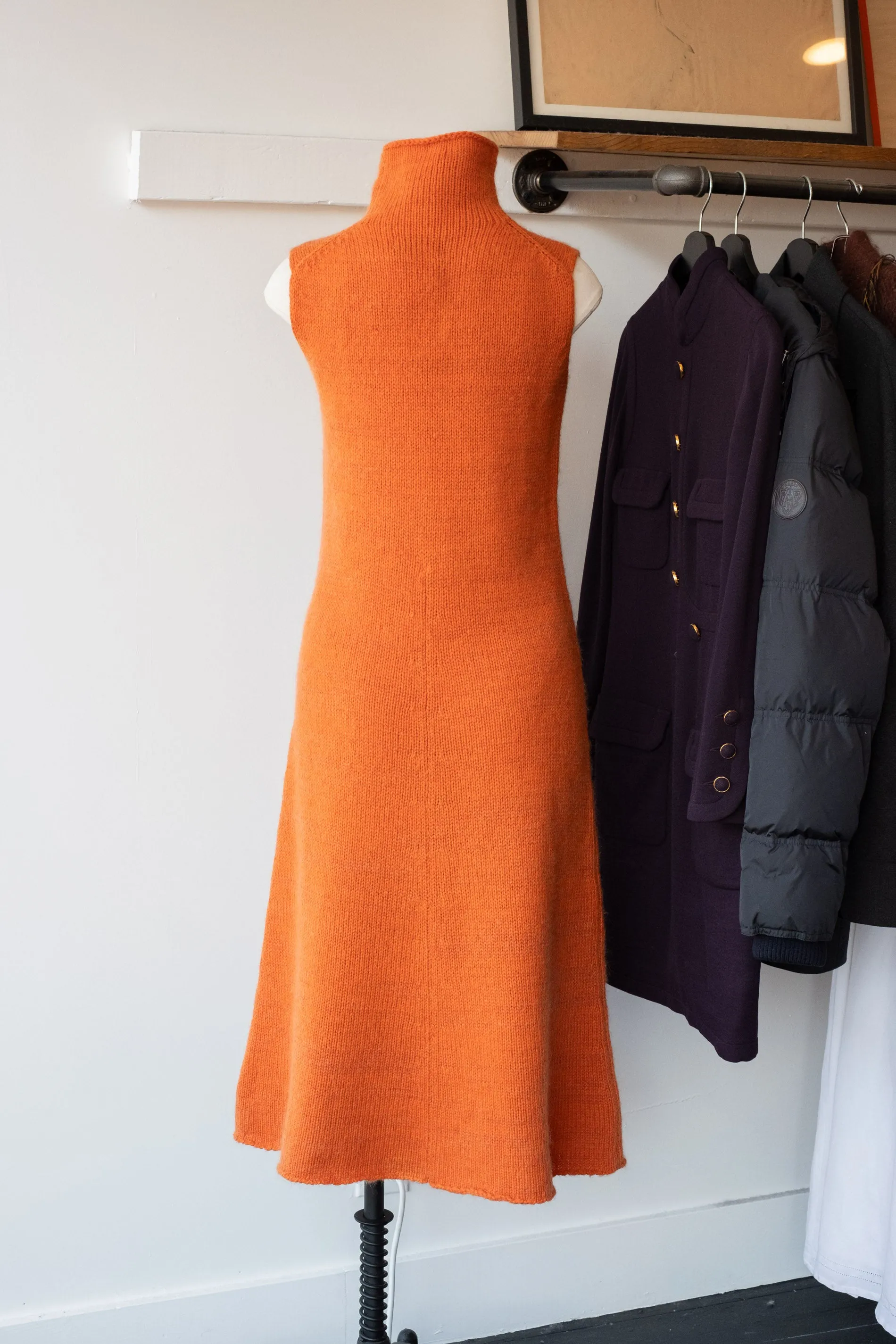 Yohji Yamamoto Maxi Sweater Dress